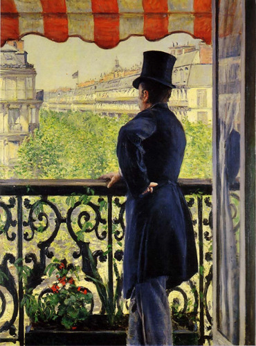 Man on a Balcony