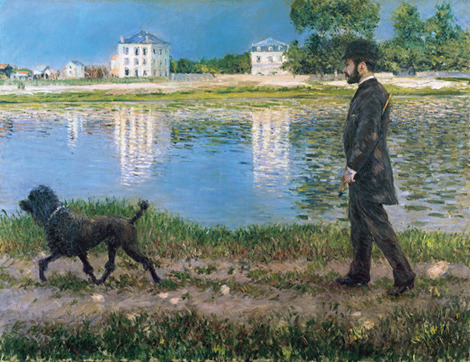 Rrichard Gello and His Dog at Petit Gennevilliers