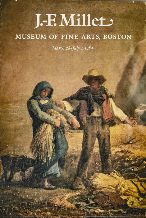 ‘JF.Millet’, Museum of Fine Arts·Boston, 1984.3.28-7.1, 88×60cm, 김홍남 기증-김달진박물관 전시중