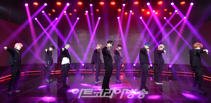 T1419_ 데뷔 1집 싱글 앨범 ‘BEFORE SUNRISE Part.1' 쇼케이스. 2021.01.11 제공 MLD엔터테인먼트