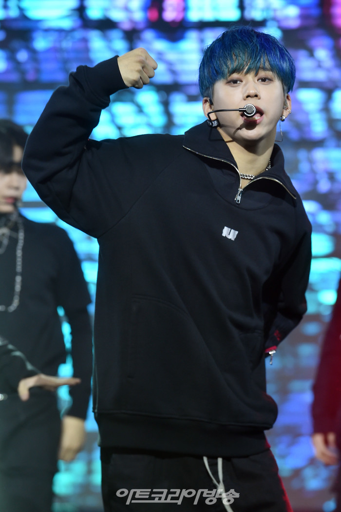 T1419(케빈)_ 데뷔 1집 싱글 앨범 ‘BEFORE SUNRISE Part.1' 쇼케이스. 2021.01.11 제공 MLD엔터테인먼트