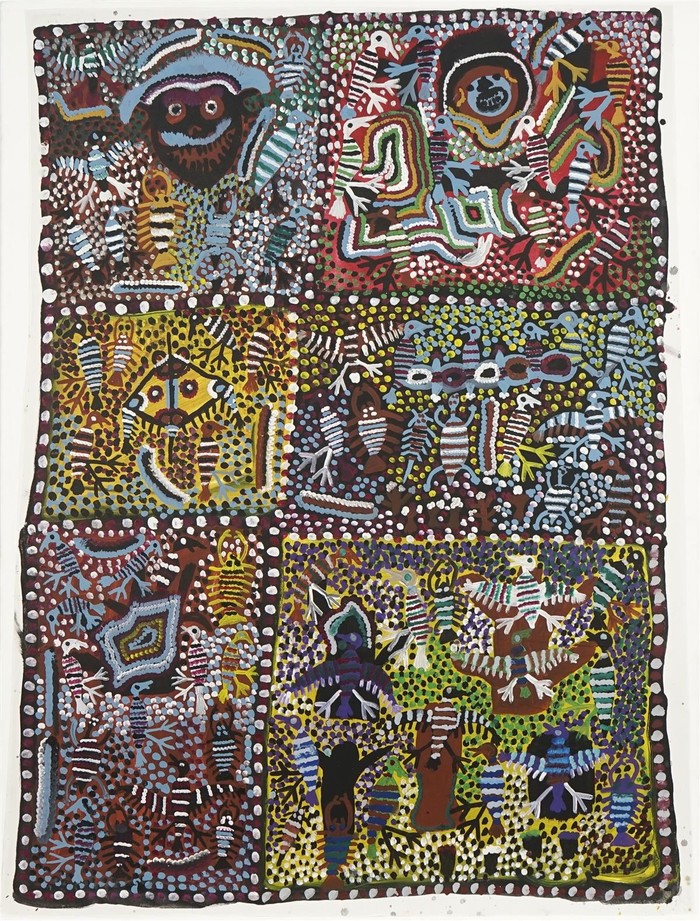 Willie Gudupi, Moima Willi Untitled acrylic on canvas Painting133.5 x 110cm