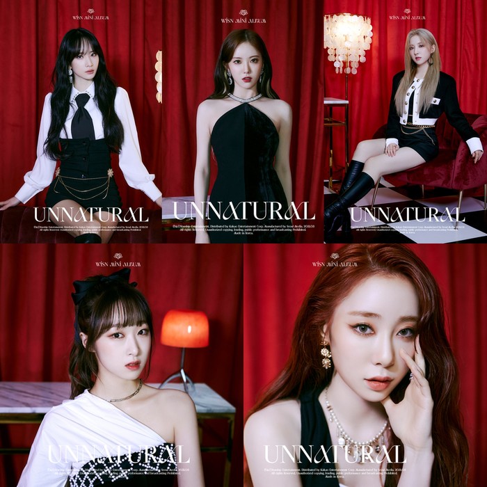 우주소녀 새 앨범 'UNNATURAL(언내추럴)' 개인 콘셉트 포토(루다, 수빈, 연정, 은서, 설아) 제공 스타쉽엔터테인먼트