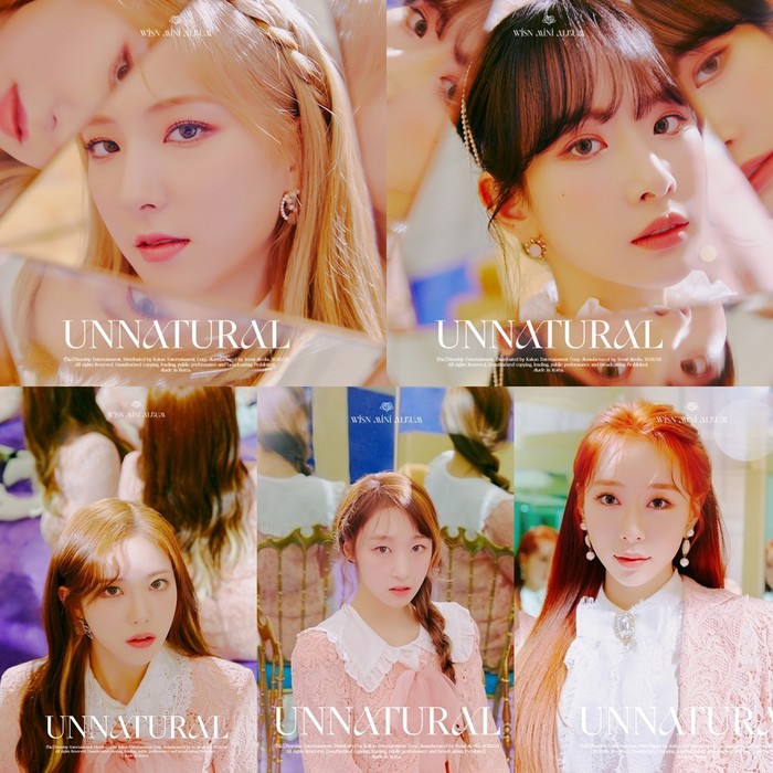 우주소녀 새 앨범 'UNNATURAL(언내추럴)' 두 번째 개인 콘셉트 포토(루다, 수빈, 연정, 은서, 설아) 제공 스타쉽엔터테인먼트