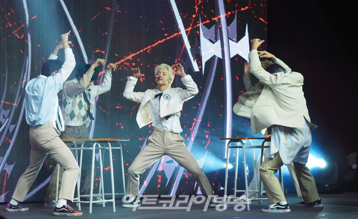 T1419  싱글 2집 'BEFORE SUNRISE Part. 2' 쇼케이스(시안, 레오, 카이리, 건우, 제로, 온, 키오, 케빈, 노아) 2021.03.31 ⓒ아트코리아방송 이용선 기자​