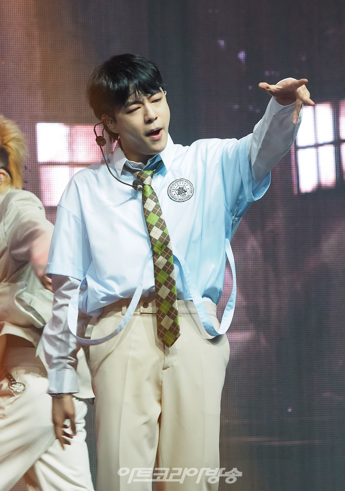 T1419 싱글 2집 'BEFORE SUNRISE Part. 2' 쇼케이스(건우) 2021.03.31 ⓒ아트코리아방송 이용선 기자​