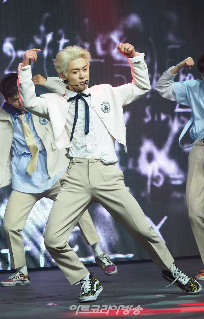 T1419 싱글 2집 'BEFORE SUNRISE Part. 2' 쇼케이스(카이리) 2021.03.31 ⓒ아트코리아방송 이용선 기자​