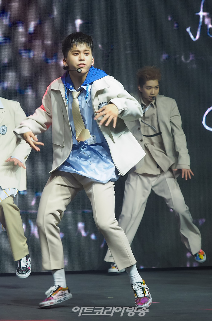 T1419 싱글 2집 'BEFORE SUNRISE Part. 2' 쇼케이스(레오, 케빈) 2021.03.31 ⓒ아트코리아방송 이용선 기자​