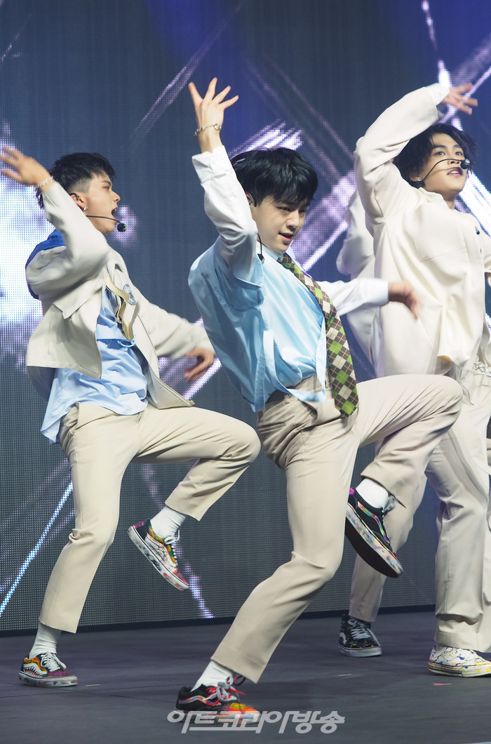 T1419 싱글 2집 'BEFORE SUNRISE Part. 2' 쇼케이스(건우, 케빈, 노아) 2021.03.31 ⓒ아트코리아방송 이용선 기자​