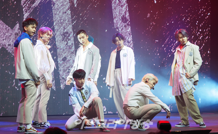 T1419  싱글 2집 'BEFORE SUNRISE Part. 2' 쇼케이스(시안, 레오, 카이리, 건우, 제로, 온, 키오, 케빈, 노아) 2021.03.31 ⓒ아트코리아방송 이용선 기자​