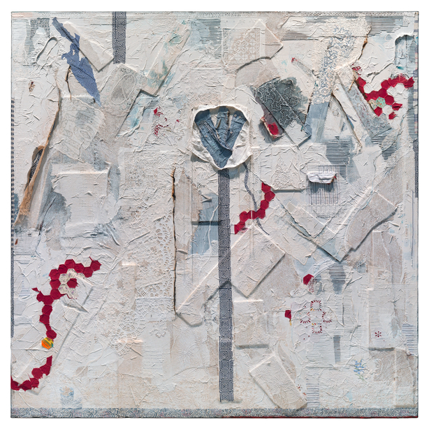 Peter Sacks. Without Name, 2020 Mixed media on canvas 