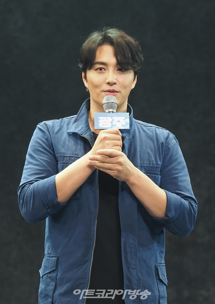 ​뮤지컬 '광주' 프레스콜(박한수 역 민우혁). 2021.04.15 ⓒ아트코리아방송 이용선 기자