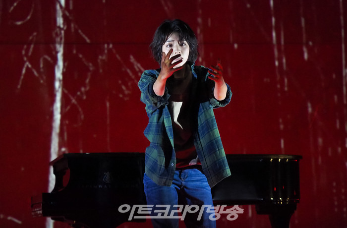 뮤지컬 '포미니츠' 프레스콜(제니 역 김환희). 2021.04.13 ⓒ아트코리아방송 이용선 기자