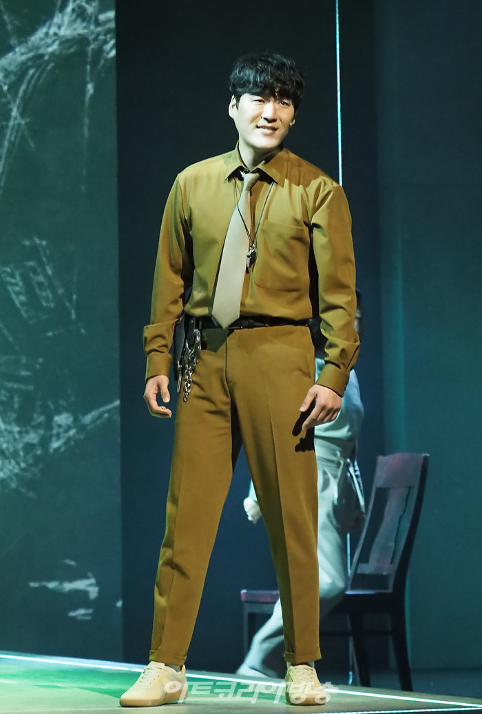 뮤지컬 '포미니츠' 프레스콜(뮈체 역 정상윤). 2021.04.13 ⓒ아트코리아방송 이용선 기자