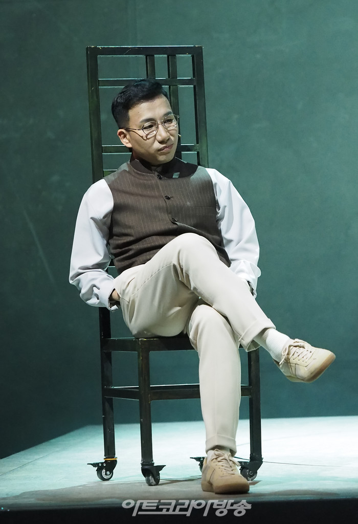 뮤지컬 '포미니츠' 프레스콜(교도소장 역 김늘봄). 2021.04.13 ⓒ아트코리아방송 이용선 기자