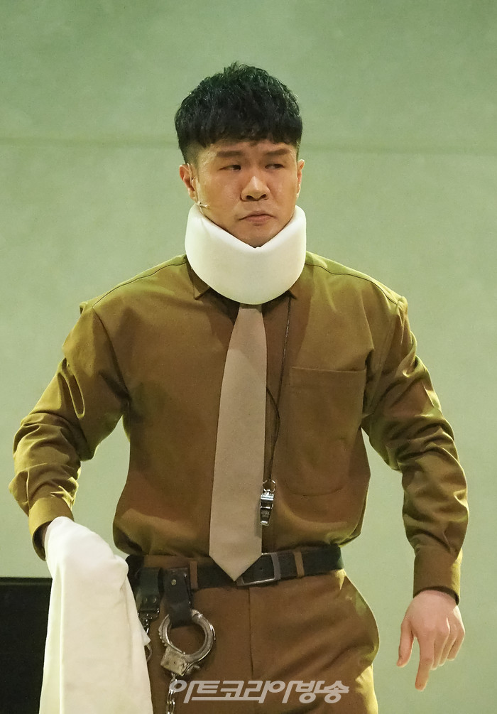 뮤지컬 '포미니츠' 프레스콜(뮈체 역 육현욱). 2021.04.13 ⓒ아트코리아방송 이용선 기자