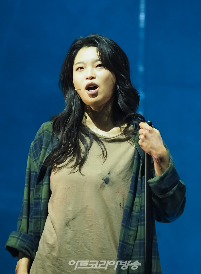 뮤지컬 '포미니츠' 프레스콜(제니 역 김수하). 2021.04.13 ⓒ아트코리아방송 이용선 기자