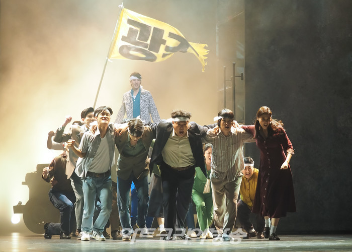 뮤지컬 '광주' 프레스콜. 2021.04.15 ⓒ아트코리아방송 이용선 기자
