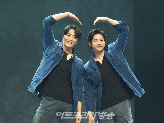 뮤지컬 '광주' 프레스콜(민우혁, 신우). 2021.04.15 ⓒ아트코리아방송 이용선 기자