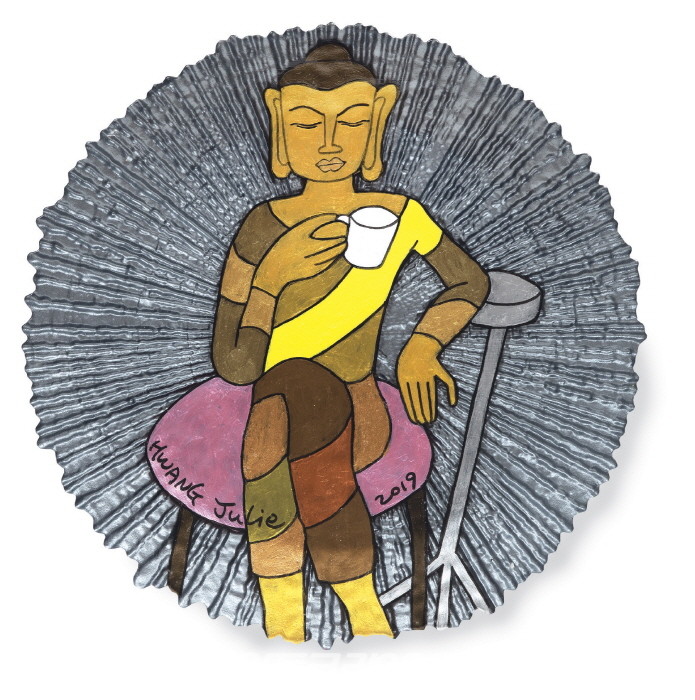 황주리 작가의 일상으로 만개한 꽃들의 ‘옴니버스 이야기