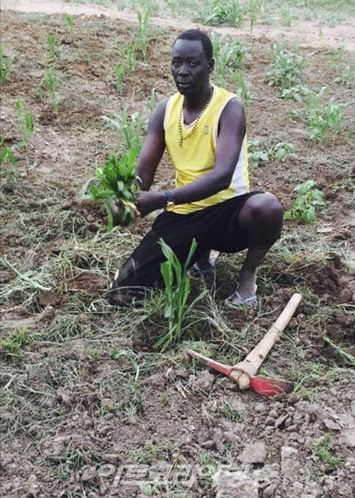희망고, 남수단 톤즈 농업 프로젝트 시작을 위한 농기구 및 씨앗 후원