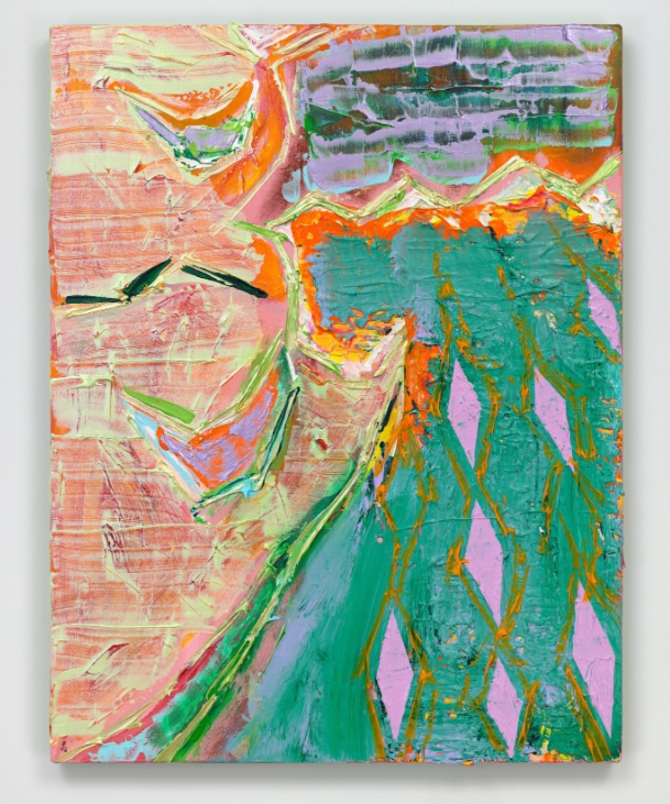 Kazumi Nakamura A Bird in its Existence 306(Red-necked Phalarope)Phalaropus Lobatus, 2016 Acrylic on cotton 34 34 x26 78inches