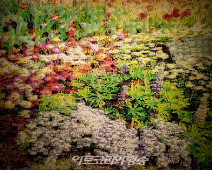 제66회 이승근 Art Story, '이중주의 하모니 김중식 화백 개인전'-김중식 꽃밭