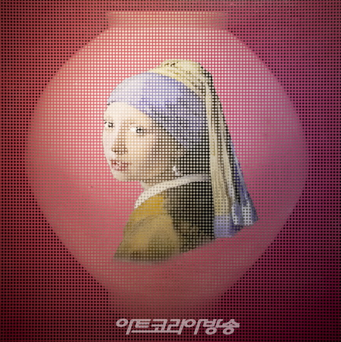 김중식 달항아리와 진주목걸이 소녀