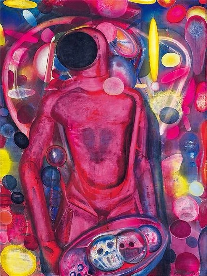 Huang Yuxing Red Shell, 2018 Acrylic on Canvas Painting 200x150cm