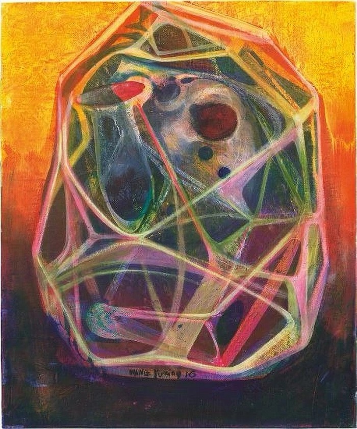 Huang Yuxing Solitary, Painted in 2016 acrylic on canvas Painting 60 x 50 cm