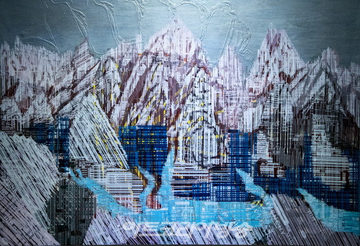 오현영 작가 '바코드산수화'전