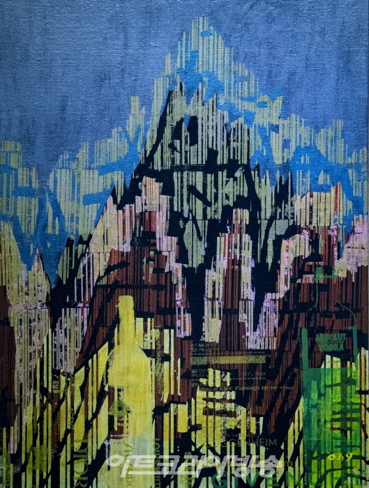 오현영 작가 '바코드산수화'전