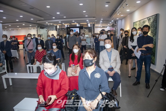 현대구상화가협회전 오프닝 행사