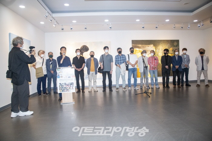 현대구상화가협회전 오프닝 행사