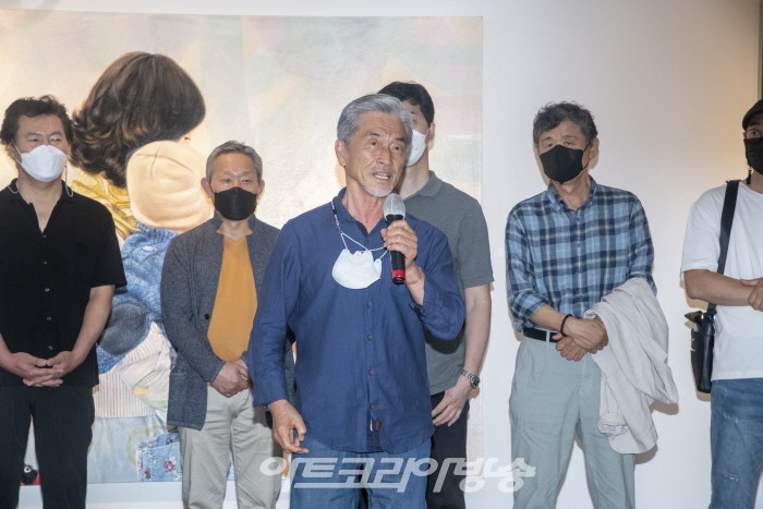 현대구상화가협회전 오프닝 행사