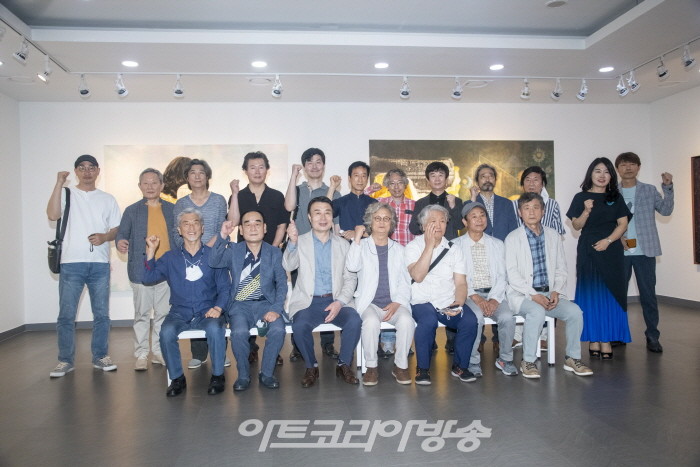 현대구상화가협회전 오프닝 행사