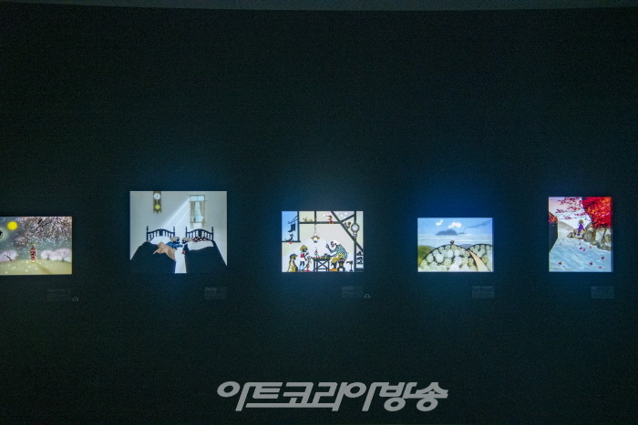 후지시로세이지 '빛과 그림자의 환타지'전 오프닝 행사