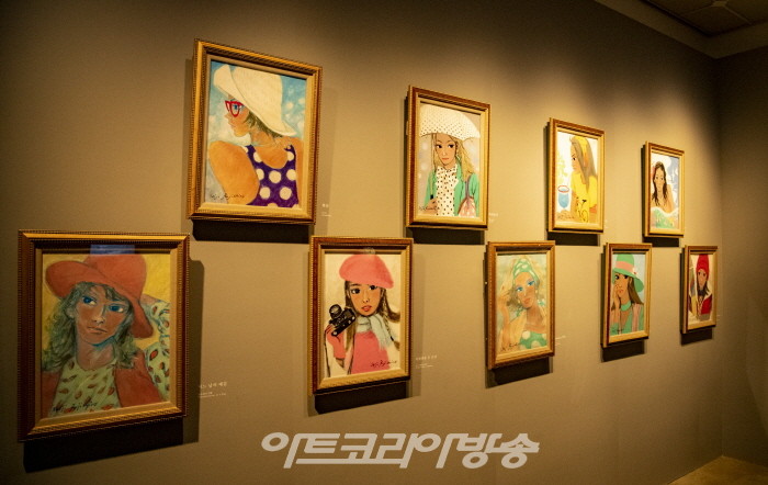 후지시로세이지 '빛과 그림자의 환타지'전 오프닝 행사