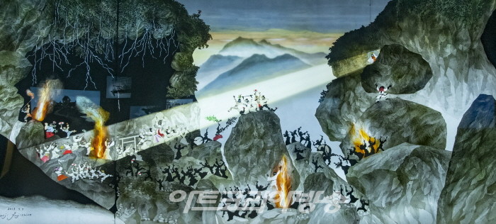 천상의 바위동굴 문