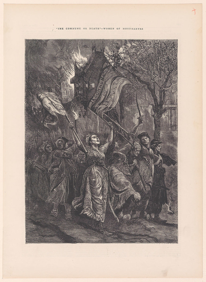 Women of Montmartre, from The Graphic, vol.3 June10,1871After Arthur Boyd Houghton몽마르뜨의 여성, 그래픽vol. 삼1871년 6월 10일
