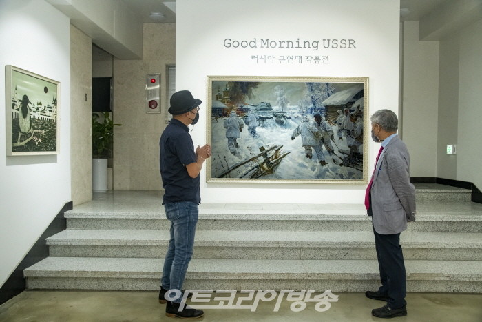 제47회 김달진미술사이야기, NAMA Gallery 'Good Morning, USSR'전- 최승일 관장과 김달진 관장