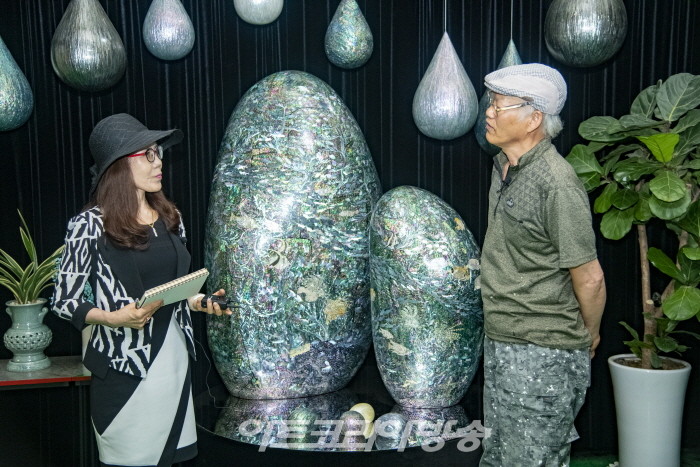 끊음질 기법의 달인' 황삼용) 작가, 아트코리아방송이 선정한 대한민국문화예술대상 공예부문 수상