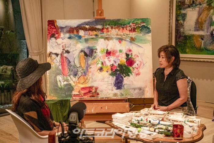 아트코리아방송 선정 ‘2021 대한민국 수채화 부문 문화예술대상 김경희 작가’