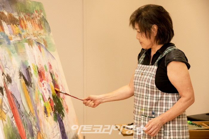 아트코리아방송 선정 ‘2021 대한민국 수채화 부문 문화예술대상 김경희 작가’