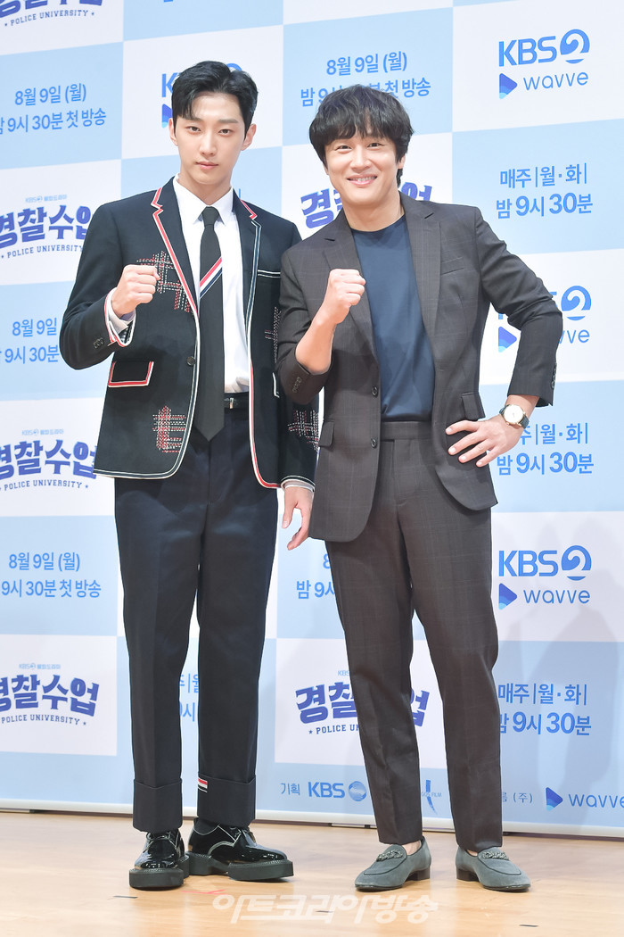 KBS 2TV 새 월화드라마  '경찰수업' 제작발표회(진영, 차태현) 제공 KBS