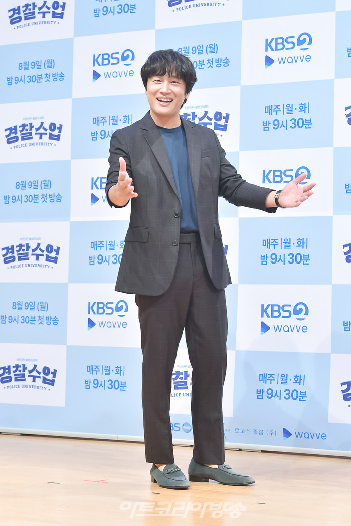 KBS 2TV 새 월화드라마 '경찰수업' 제작발표회(차태현) 제공 KBS