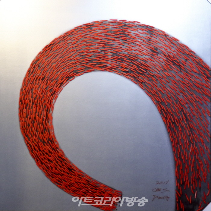 11월 개인전을 준비하는 “멸치화가” 채수평 작가