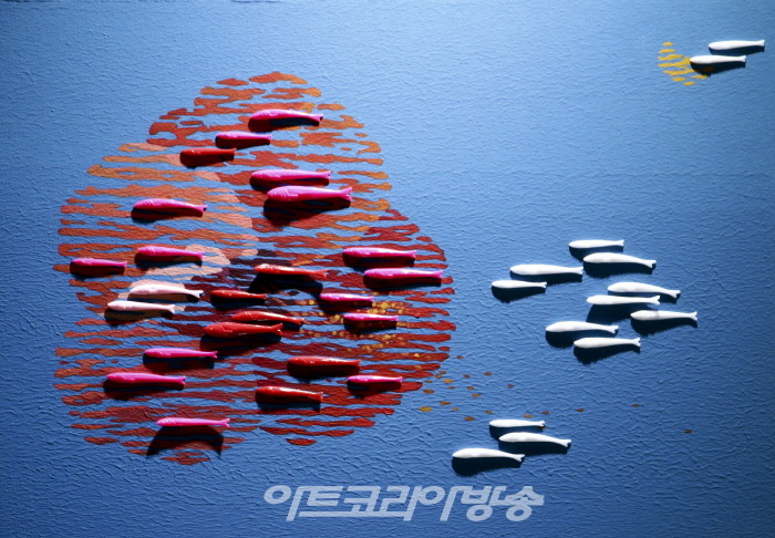 11월 개인전을 준비하는 “멸치화가” 채수평 작가