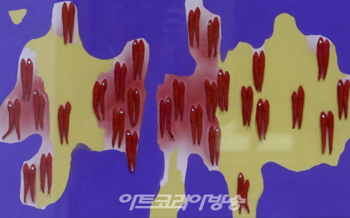 11월 개인전을 준비하는 “멸치화가” 채수평 작가