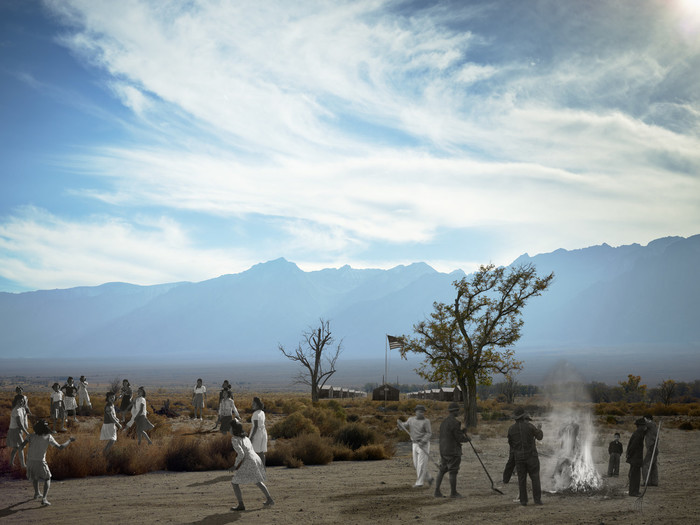 Josef Jacques Manzanar 2017 photography 30hx 40w in